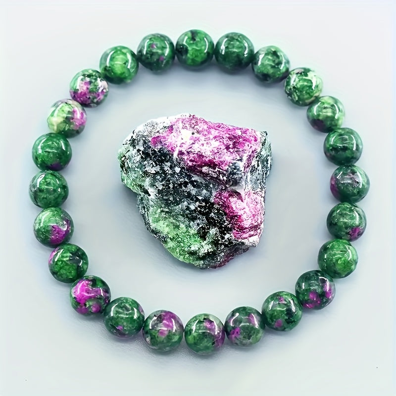 Relaxation Bracelet – Natural Epidote Stone for Calm Mind