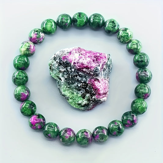 Relaxation Bracelet – Natural Epidote Stone for Calm Mind