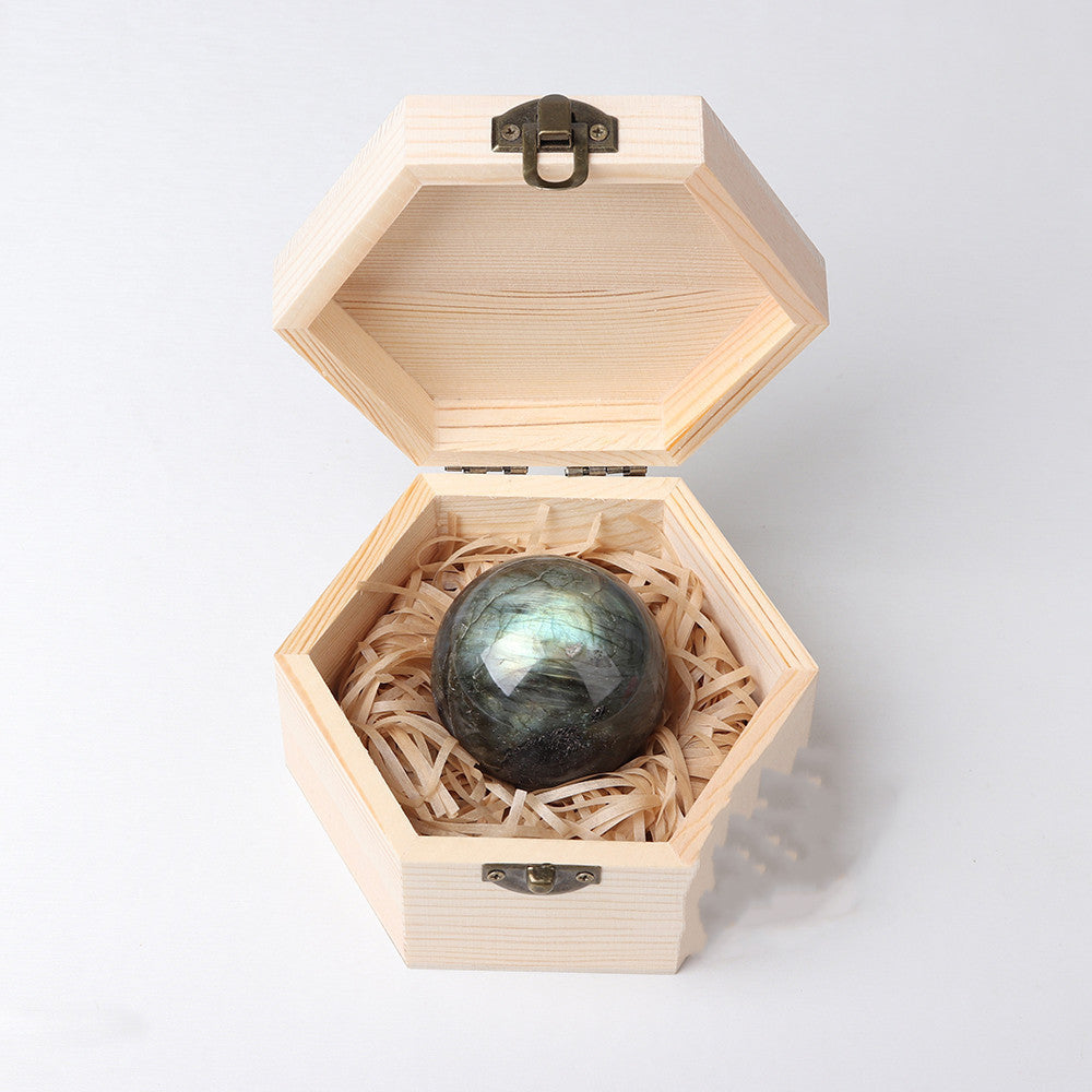 Ornament Feng Shui Ball Home Desktop Decoration Energy Stone