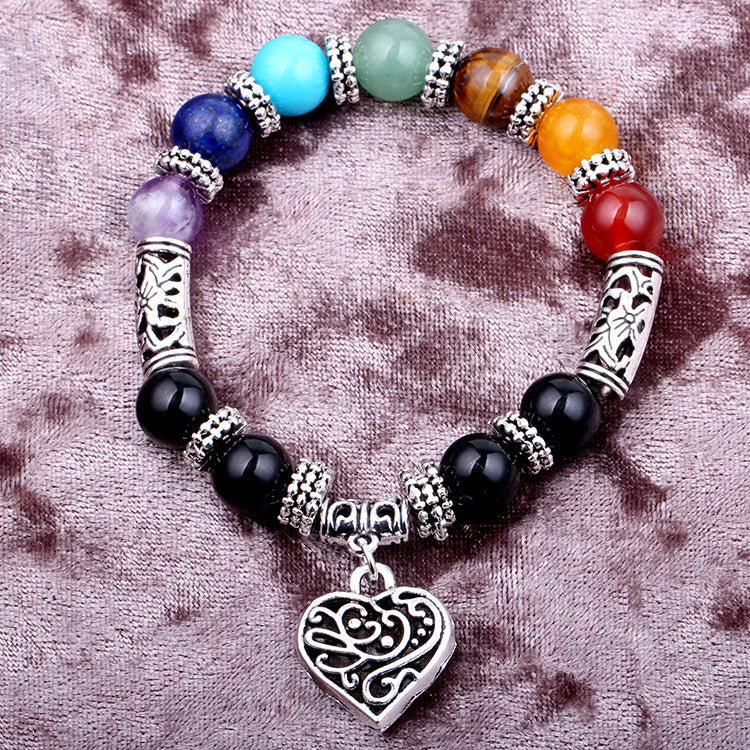 Blue Crystal Bracelet – Energy Boost for Peace & Mental Clarity