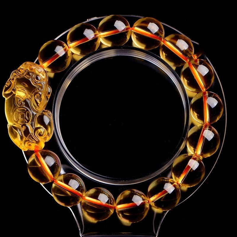 Obsidian Pixiu Bracelet – Powerful Wealth & Protection Amulet