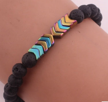 Blue Energy Stone Bracelet For Calm & Clarity