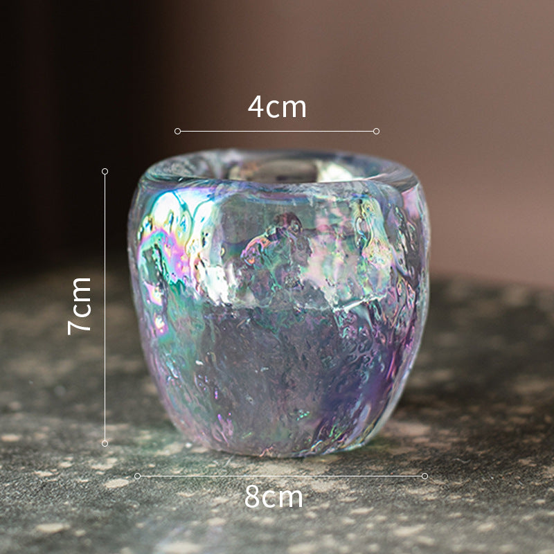 Decorative Tabletop Ornaments Glass Romantic Candle Light