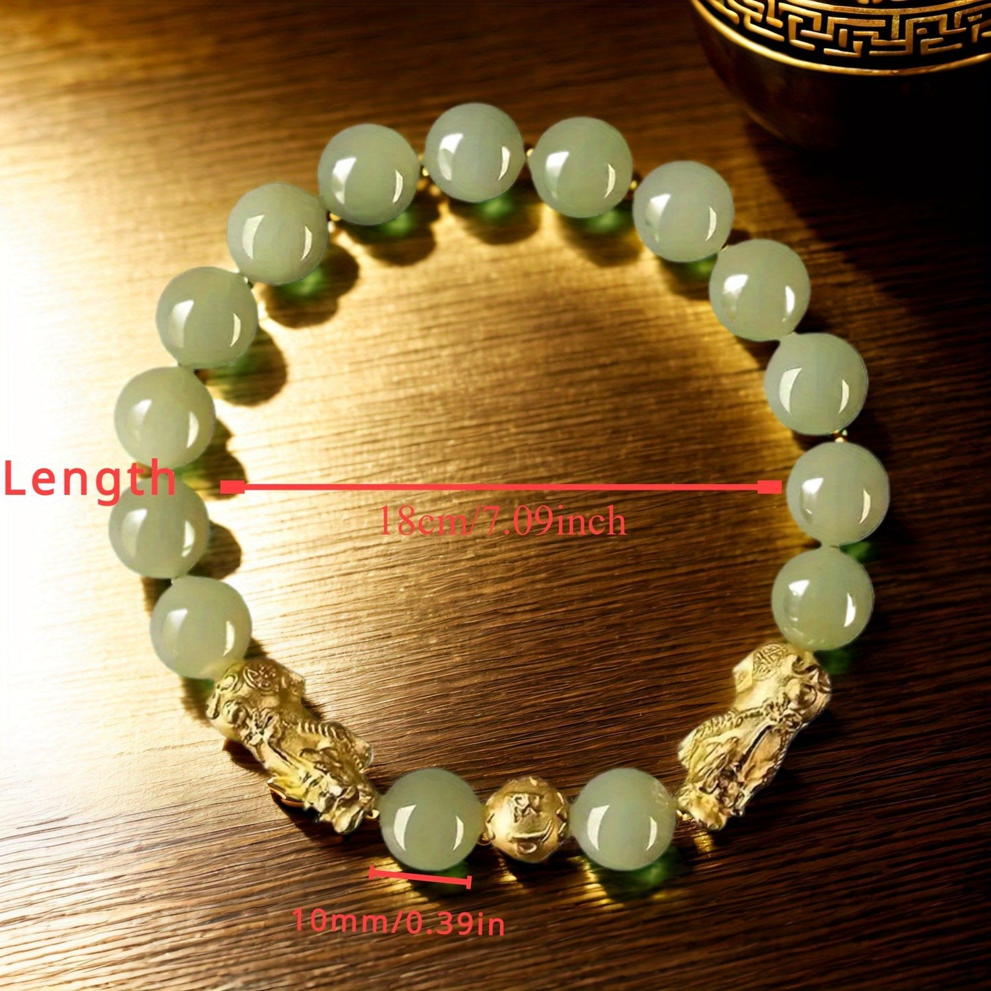 Wealth Pixiu Bracelet – Prosperity & Luck Beads, Ideal Holiday Gift
