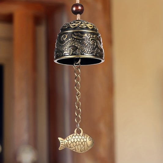 Dragon Wind Chime – Feng Shui Charm for Peace & Prosperity