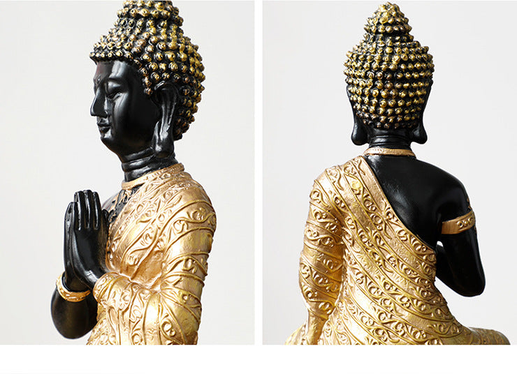 Chinese Feng Shui Ornaments Of Ping An Buddha Statue