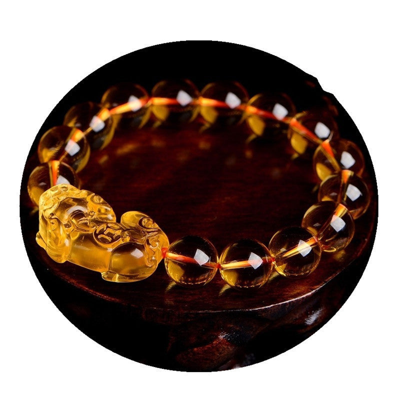 Obsidian Pixiu Bracelet – Powerful Wealth & Protection Amulet