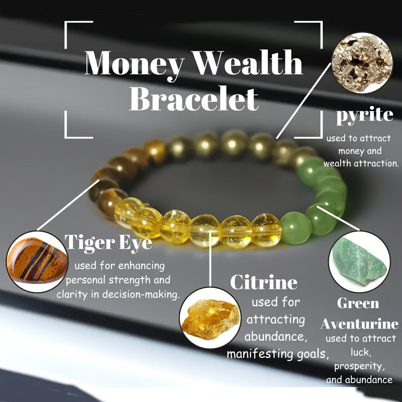 Money Attraction Bracelet – Gift of Prosperity for Loved Ones