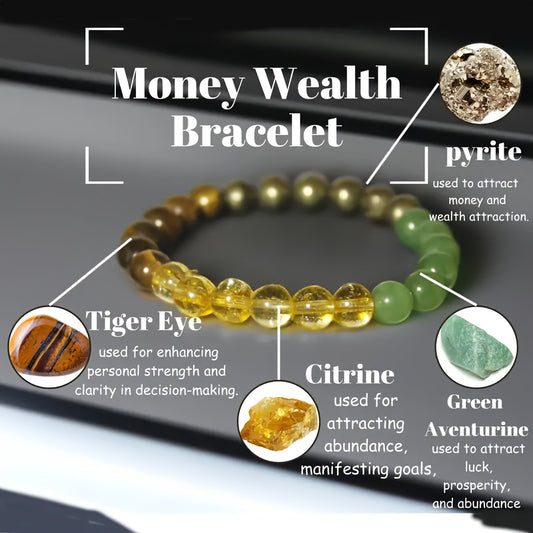 Money Attraction Bracelet – Gift of Prosperity for Loved Ones