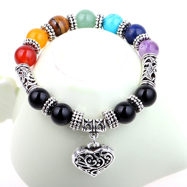 Blue Crystal Bracelet – Energy Boost for Peace & Mental Clarity