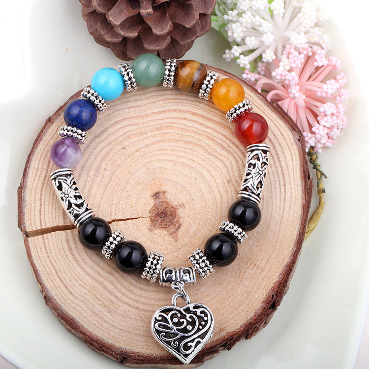 Blue Crystal Bracelet – Energy Boost for Peace & Mental Clarity