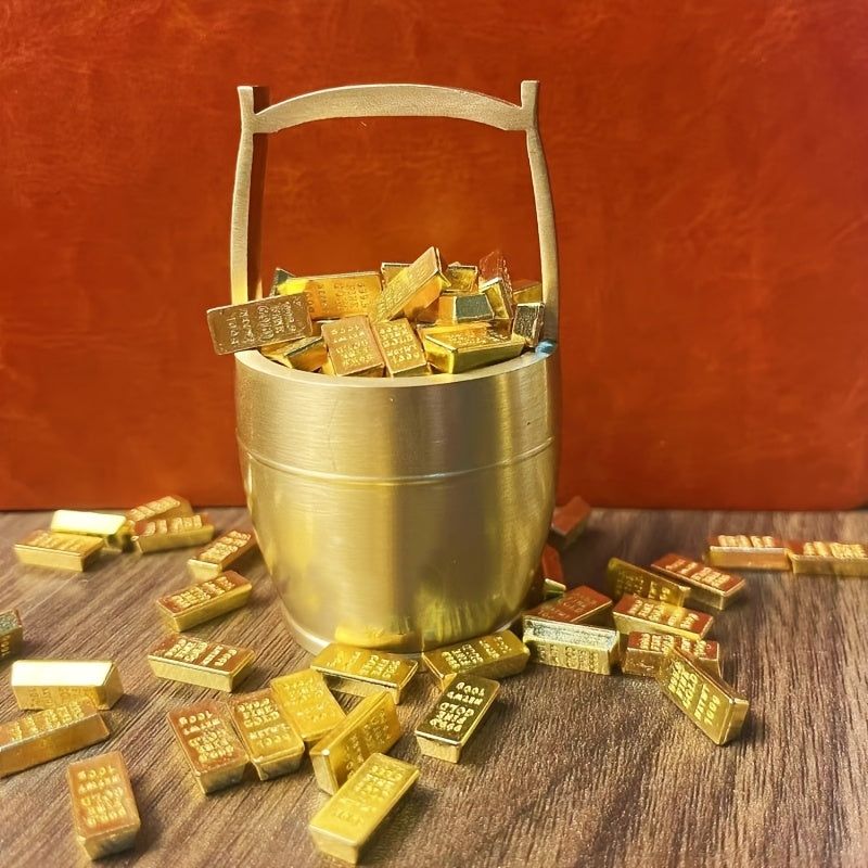 Mini Gold Bars (100 pcs) – Wealth Symbols for Gifts & Decor