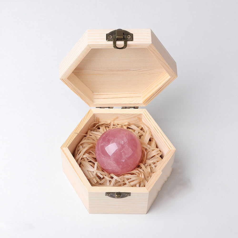 Ornament Feng Shui Ball Home Desktop Decoration Energy Stone