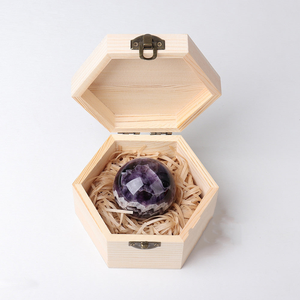 Ornament Feng Shui Ball Home Desktop Decoration Energy Stone