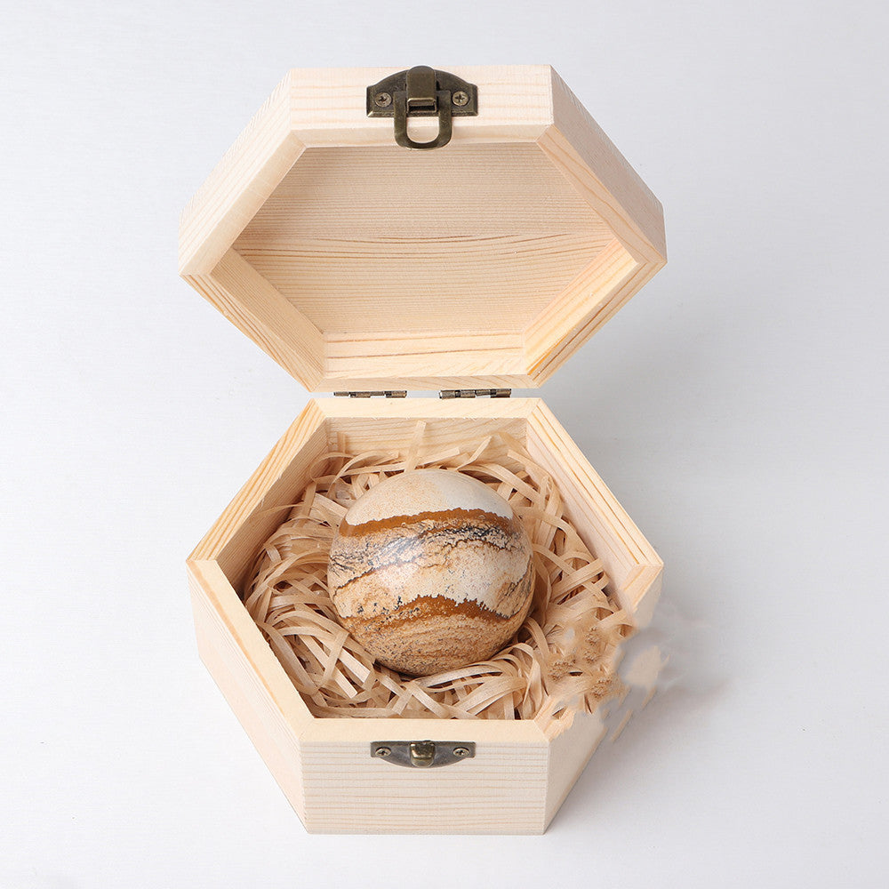 Ornament Feng Shui Ball Home Desktop Decoration Energy Stone