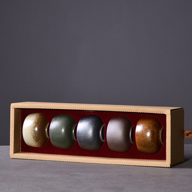 Japanese Five Elements Tea Cup