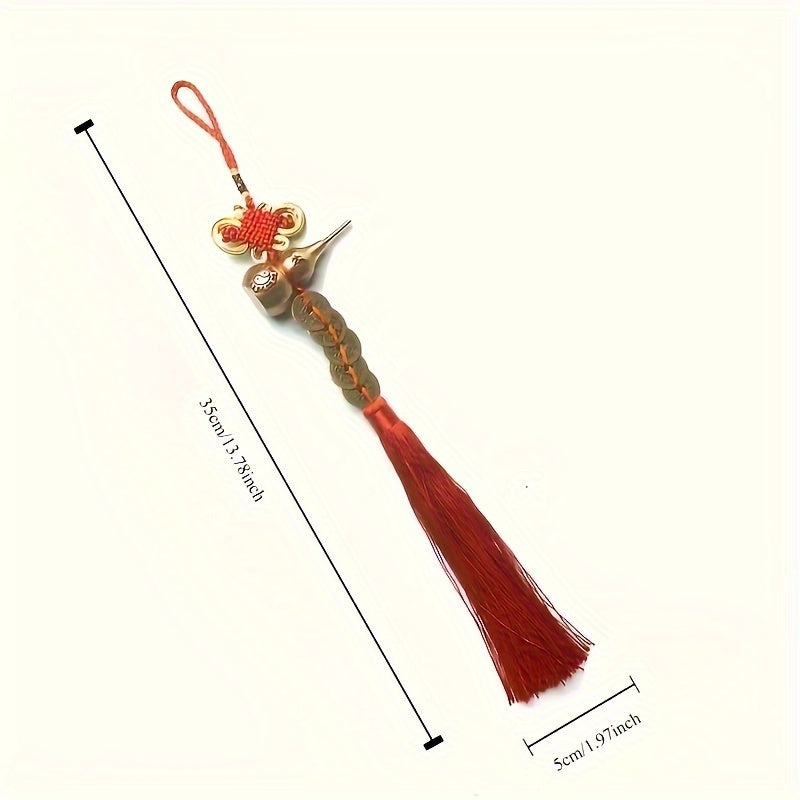 Copper Gourd Ornament – Traditional Wealth & Health Charm