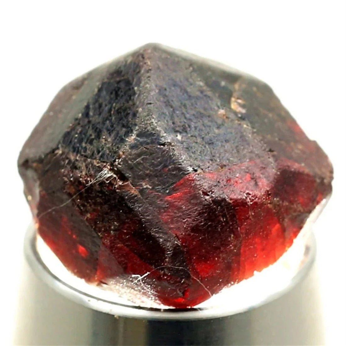 Authentic Red Garnet Crystal - Natural Rough Gemstone for Ho