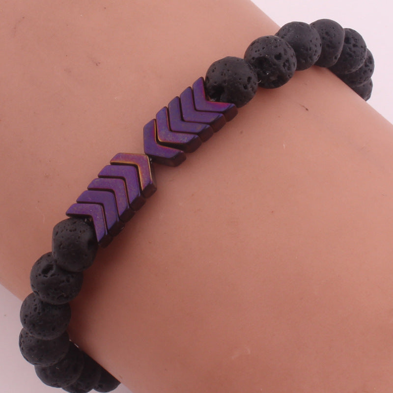 Blue Energy Stone Bracelet For Calm & Clarity