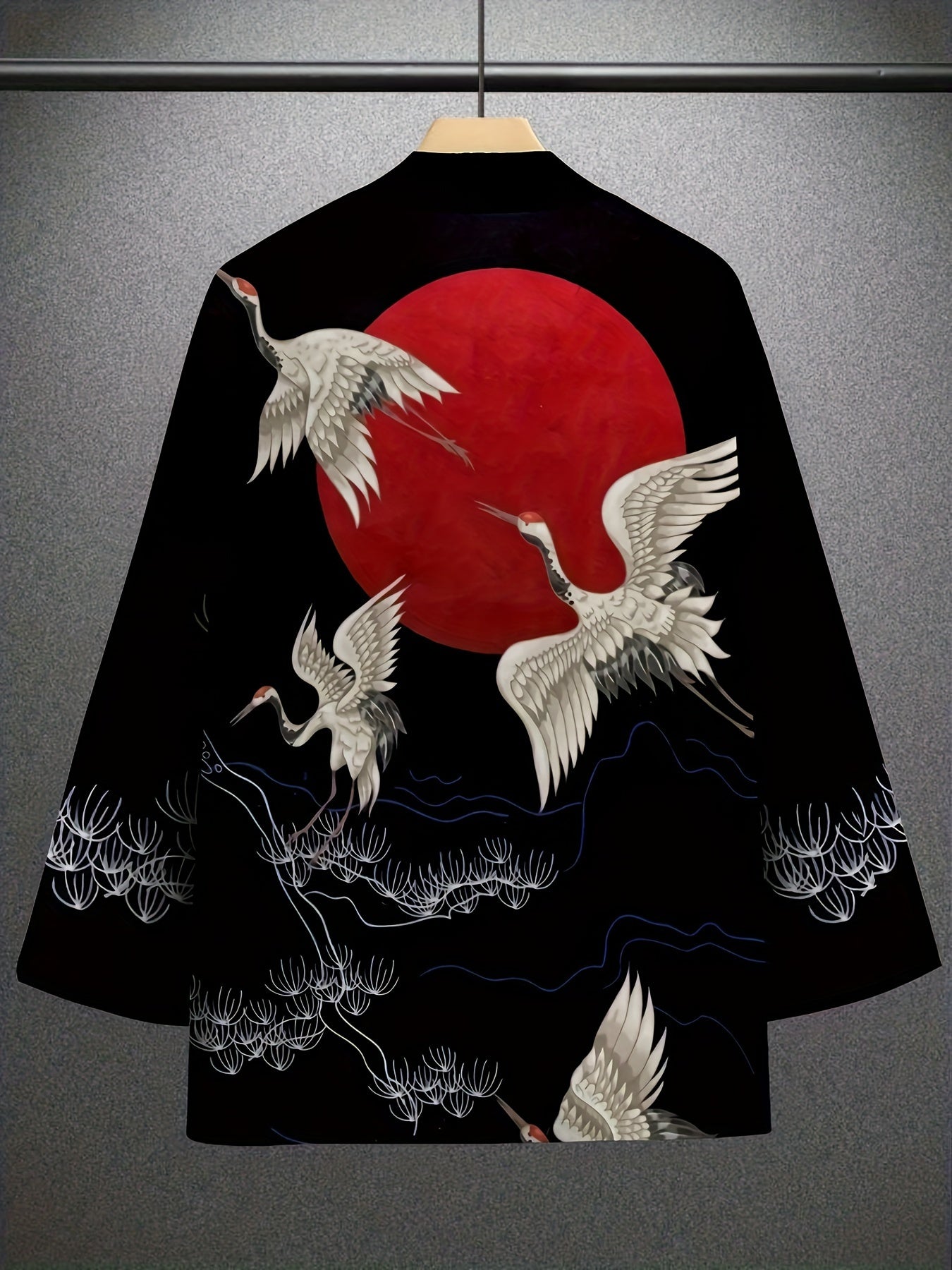 Boutique Wicks Sweat Japanese Summer Kimono Beach Shirt Cool