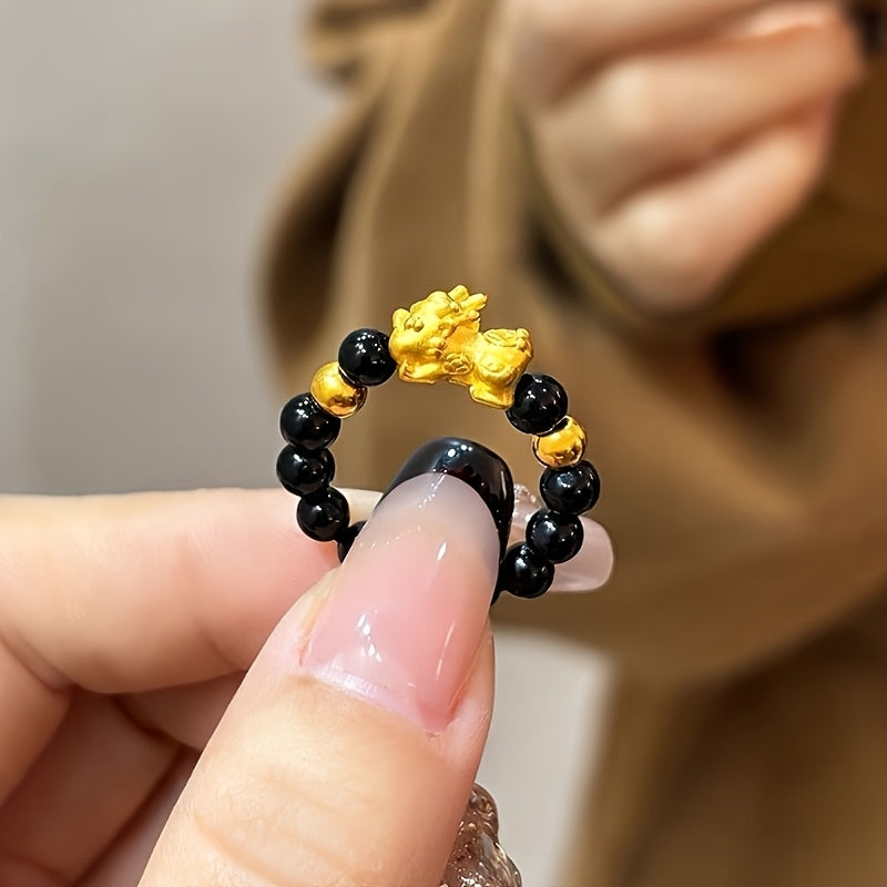 Pixiu Couple Rings – Lucky Symbols of Love & Prosperity