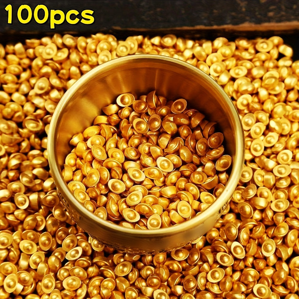 Feng Shui Gold Ingots (100 pcs) – Abundance & Success Charm