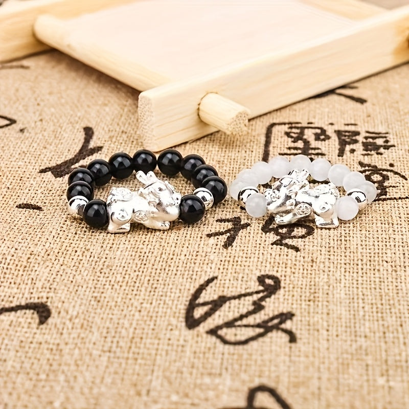 Pixiu Couple Rings – Lucky Symbols of Love & Prosperity