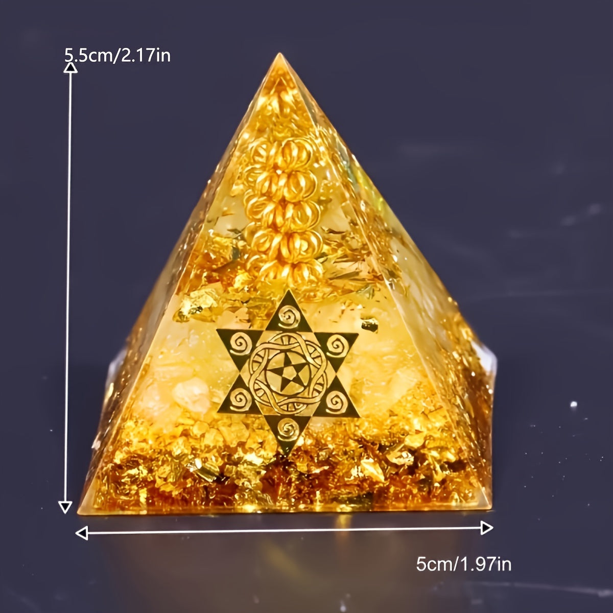 Citrine Energy Pyramid – Gift of Prosperity & Balance