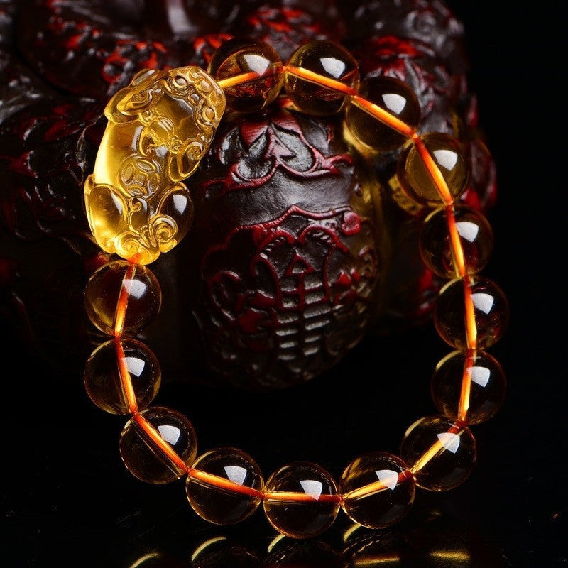 Obsidian Pixiu Bracelet – Powerful Wealth & Protection Amulet