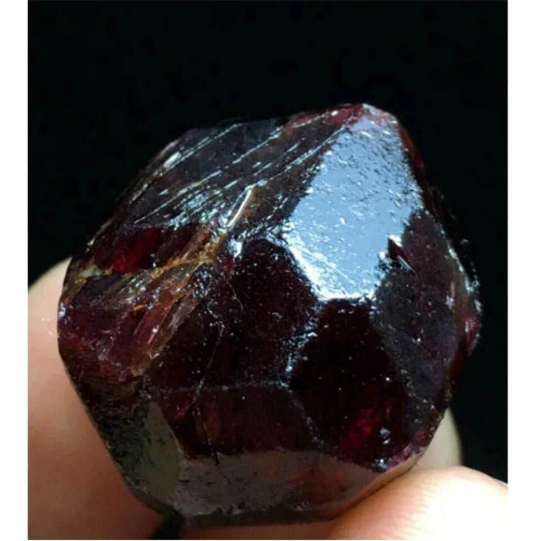 Authentic Red Garnet Crystal - Natural Rough Gemstone for Ho