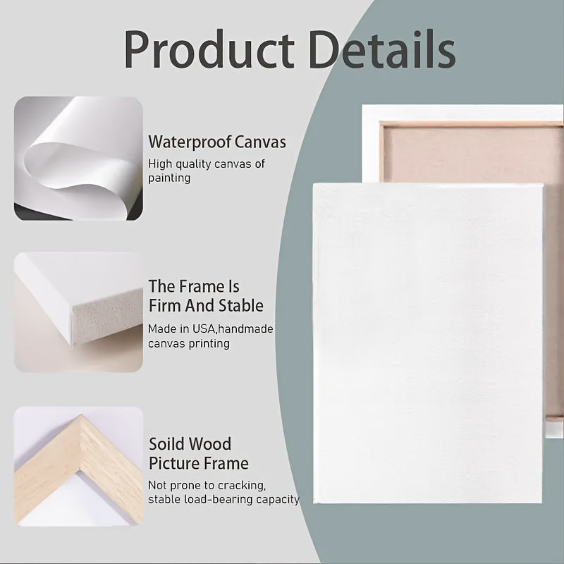 Japanese Bamboo Wall Art – Minimalist Wabi-Sabi Canvas Print