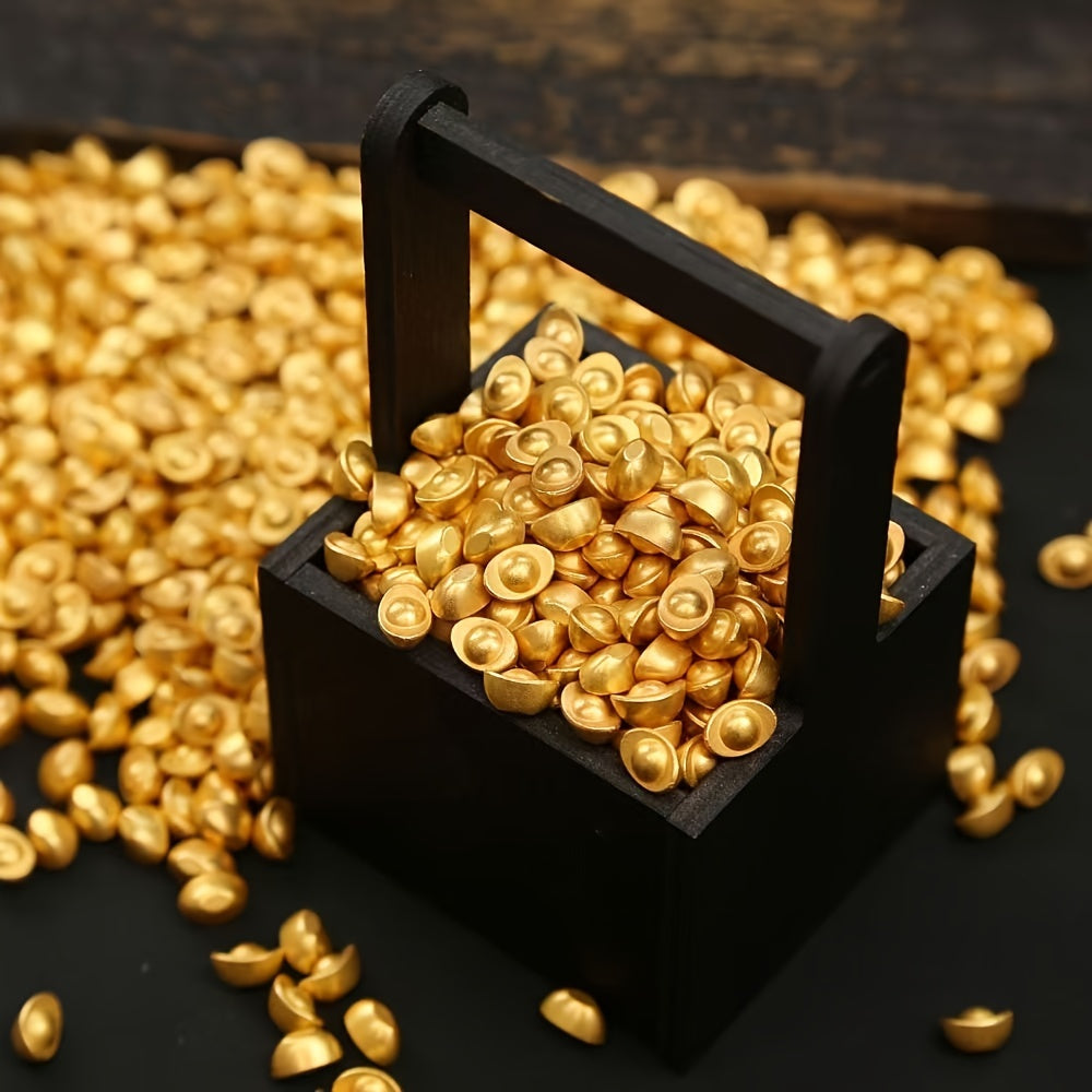 Feng Shui Gold Ingots (100 pcs) – Abundance & Success Charm