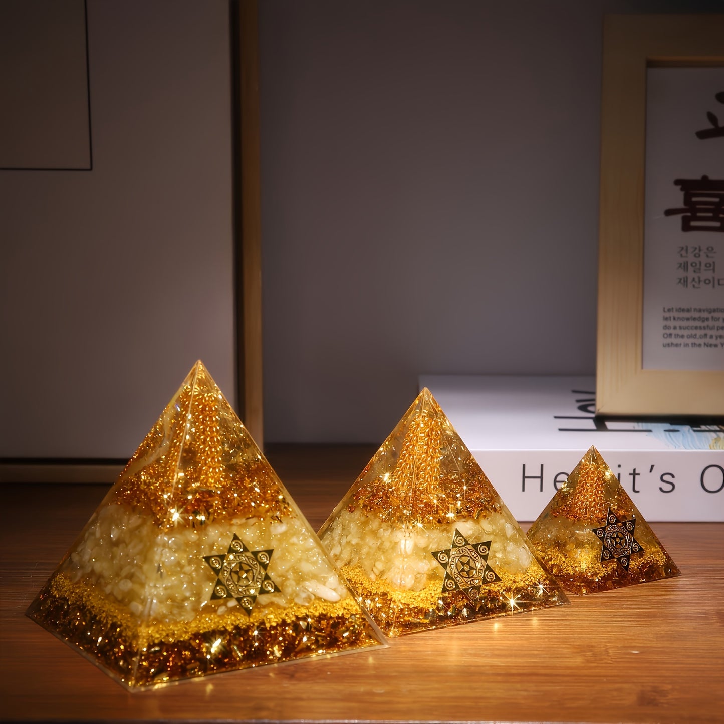 Citrine Energy Pyramid – Gift of Prosperity & Balance