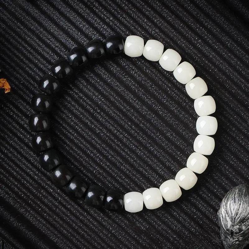 Myth Wukong Obsidian Bracelet – Lucky Buddha Beads for Stress Relief