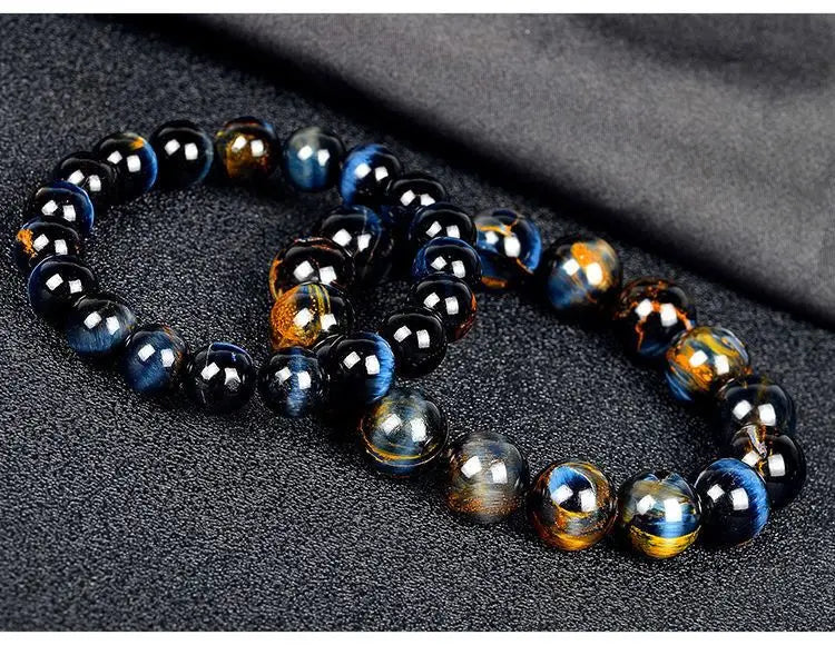 Storm Stone Bracelet – Cat's Eye Cosmic Beads for Men & Women