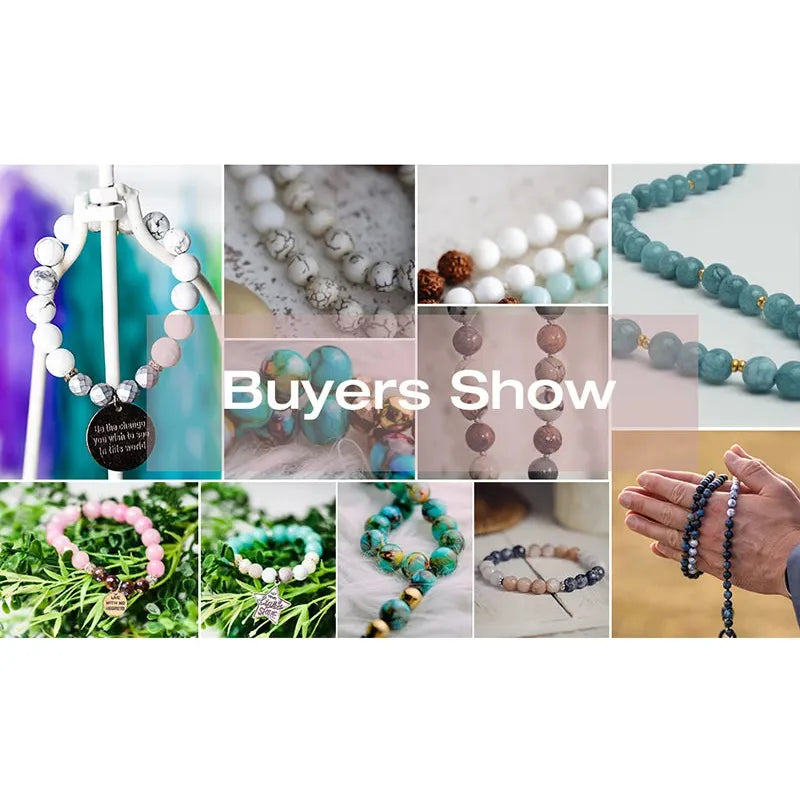 Green Jade Healing Bracelet – Natural Stone Beads for Yoga & Balance