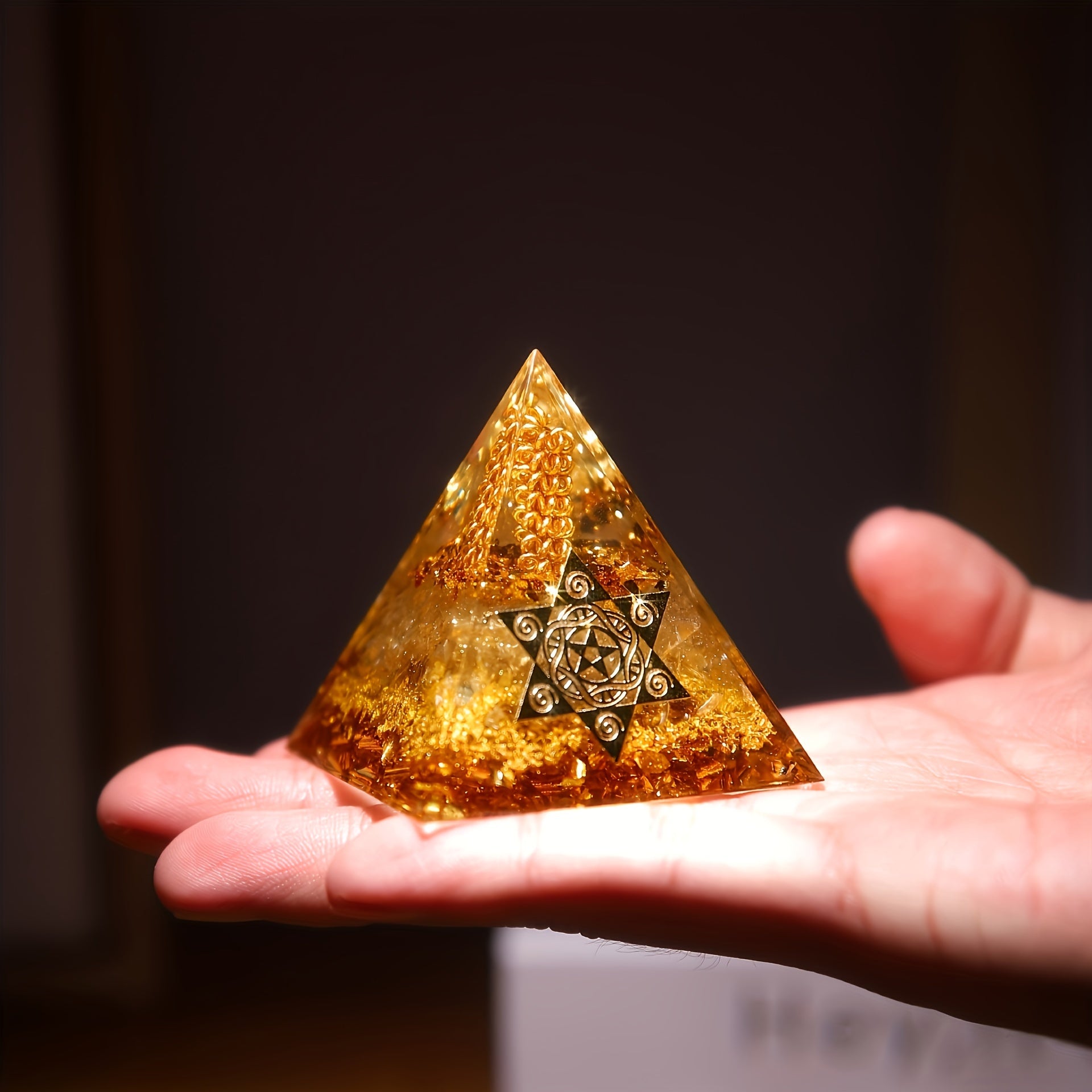 Citrine Energy Pyramid – Gift of Prosperity & Balance