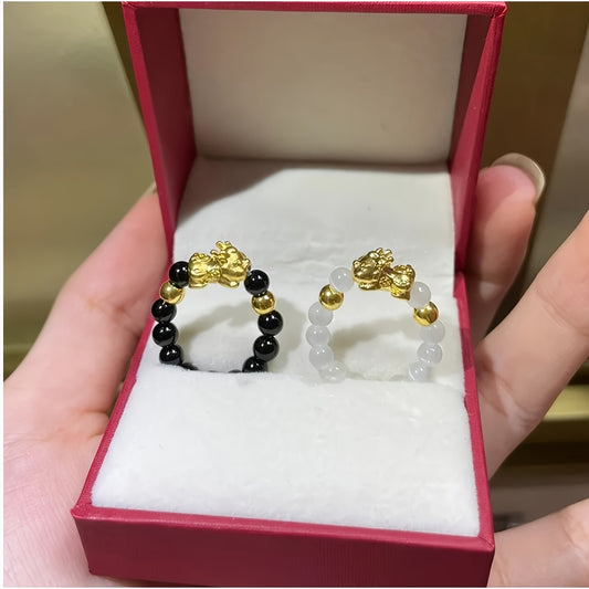 Pixiu Couple Rings – Lucky Symbols of Love & Prosperity