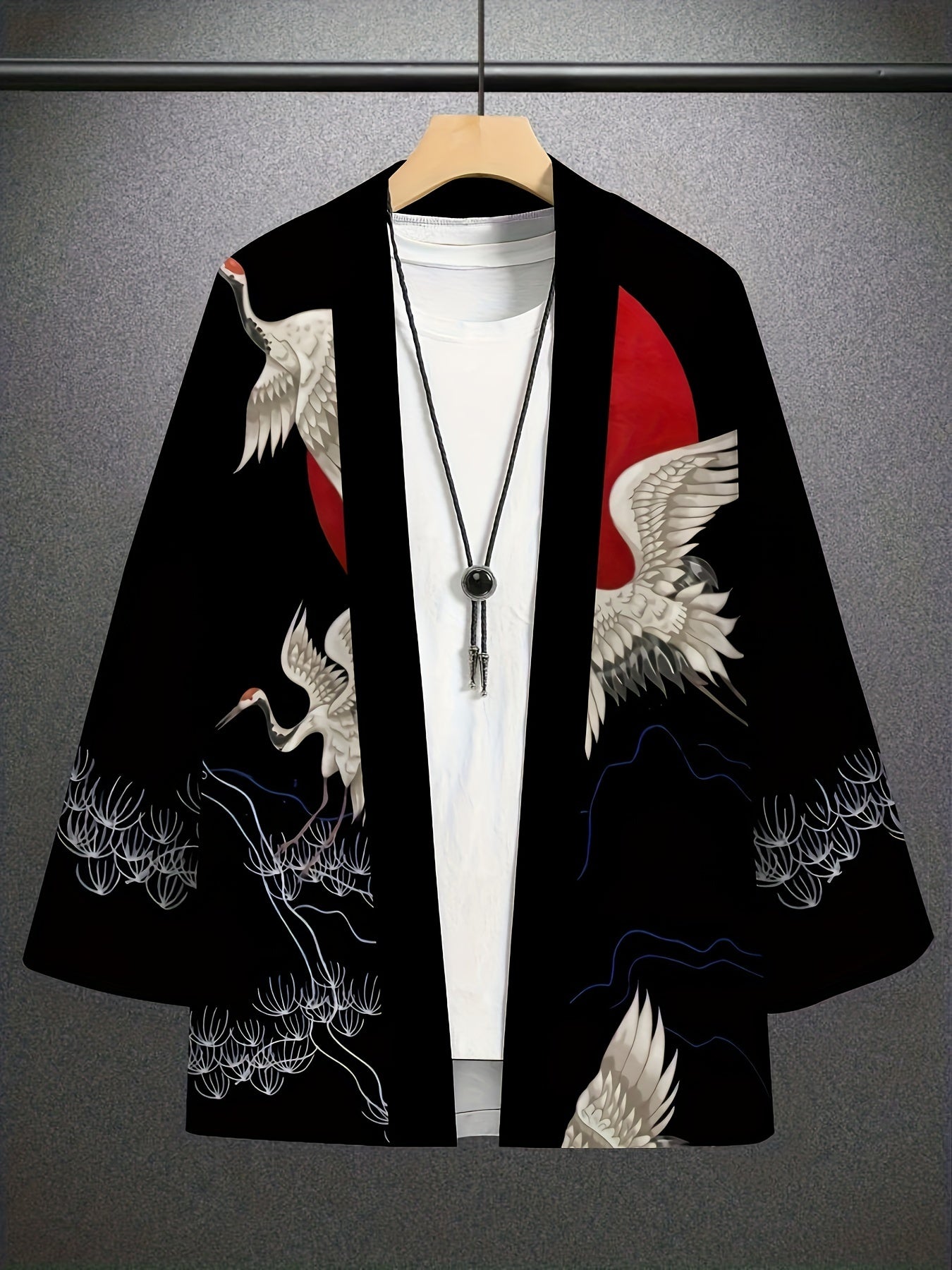 Boutique Wicks Sweat Japanese Summer Kimono Beach Shirt Cool