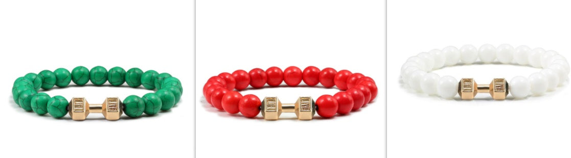 Clarity Stone Bracelet – Tranquil Blue Beads for Mindful Living