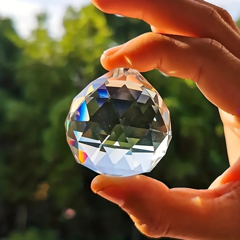 12pcs Crystal Sun Catchers – Rainbow Glass Orbs for Window Decor