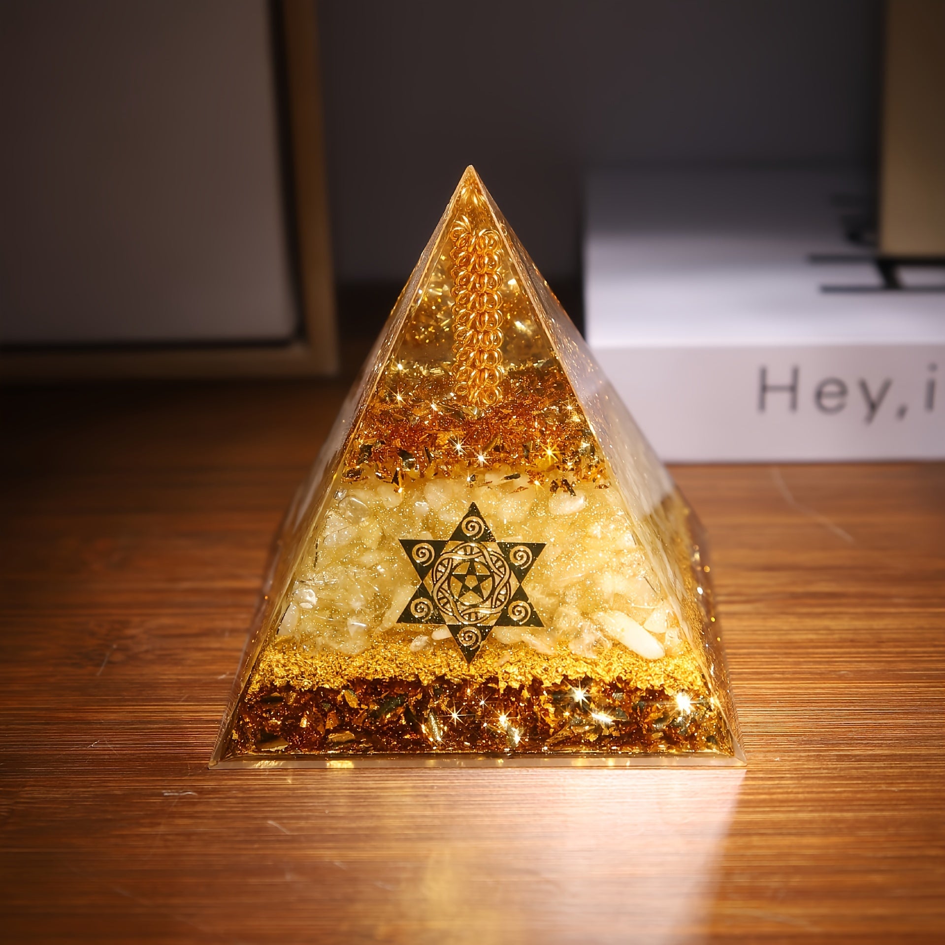Citrine Energy Pyramid – Gift of Prosperity & Balance
