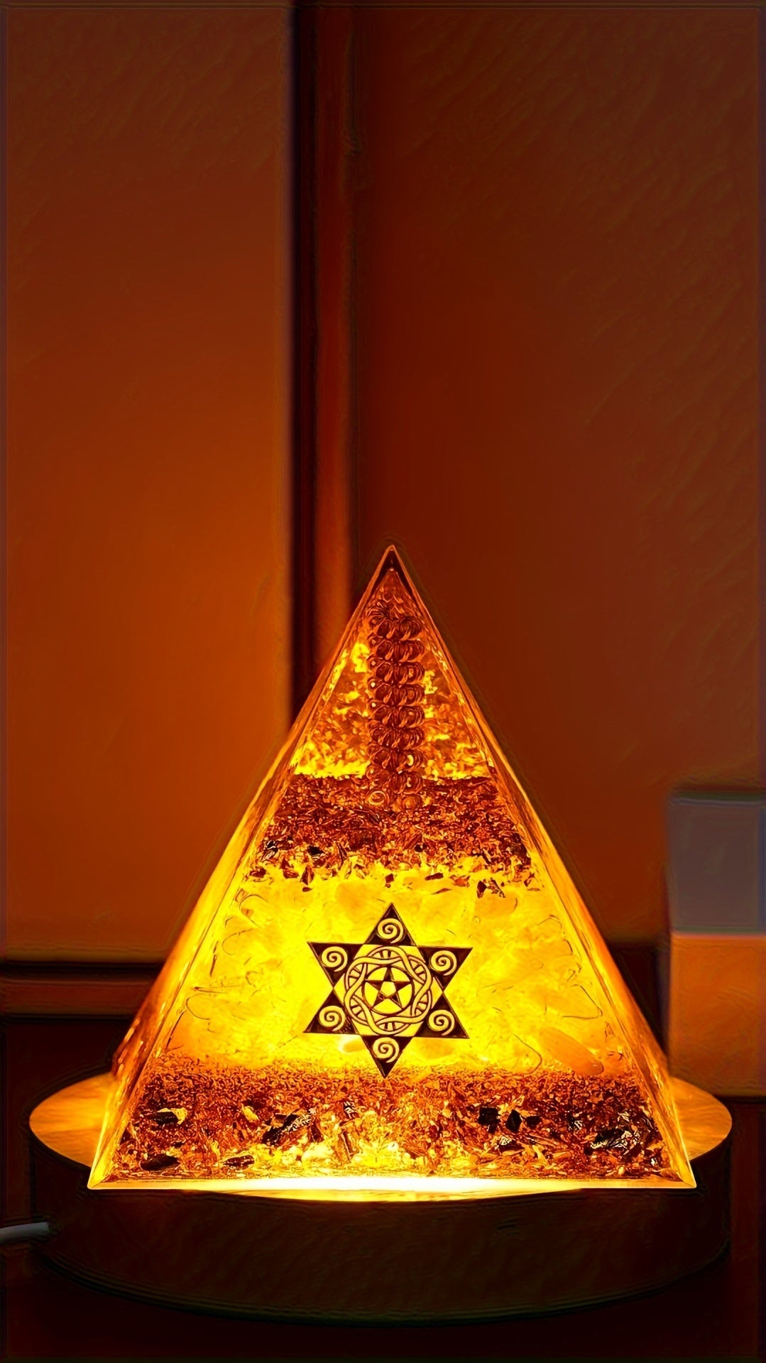 Citrine Energy Pyramid – Gift of Prosperity & Balance