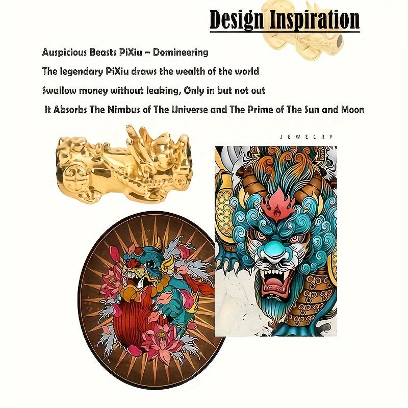 3pcs Pixiu Charm Bracelets – Feng Shui Wealth Set for Men & Women