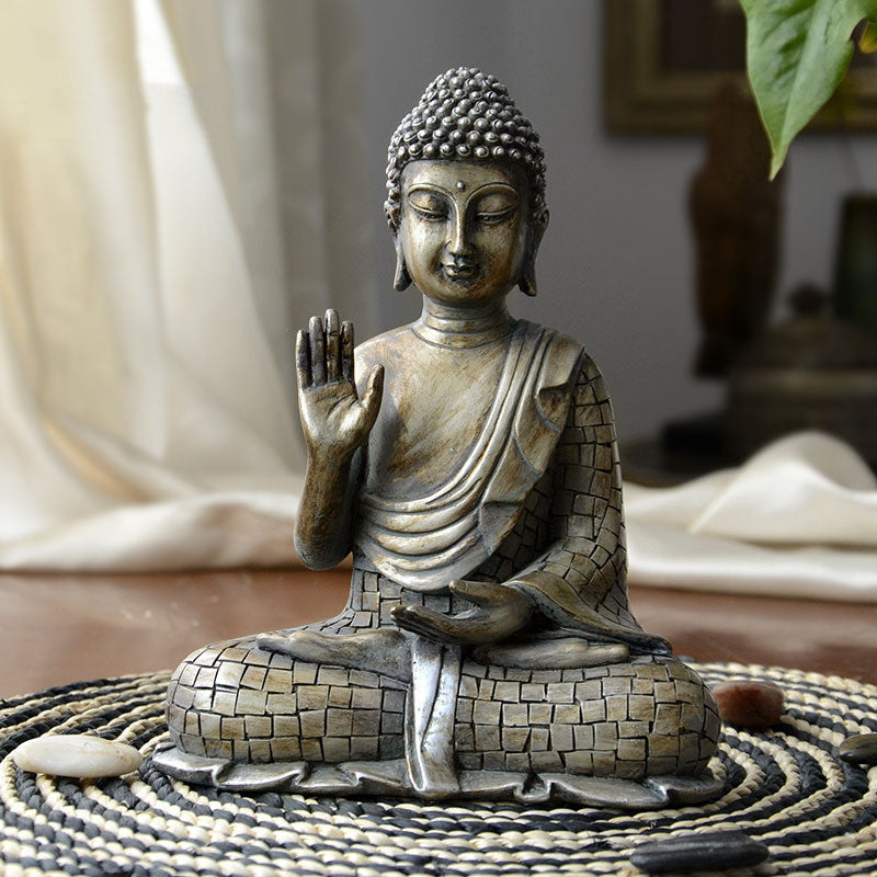 Chinese Feng Shui Ornaments Of Ping An Buddha Statue