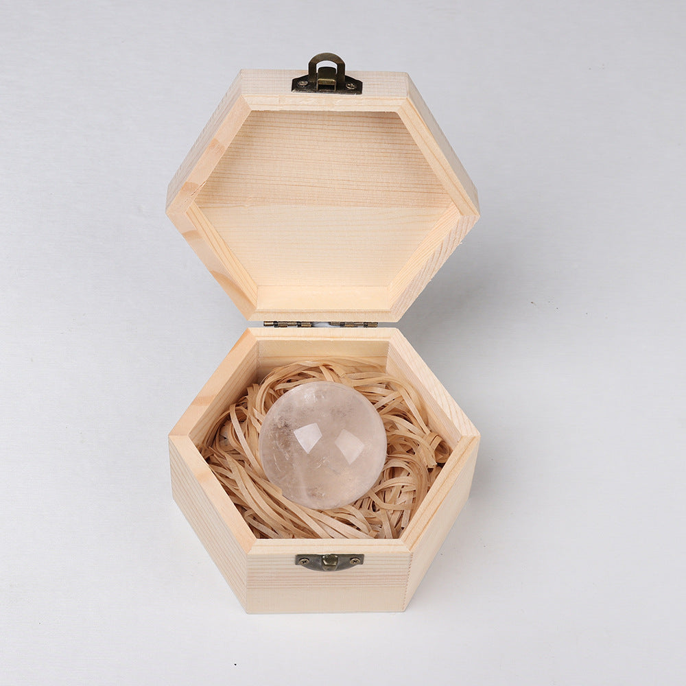 Ornament Feng Shui Ball Home Desktop Decoration Energy Stone