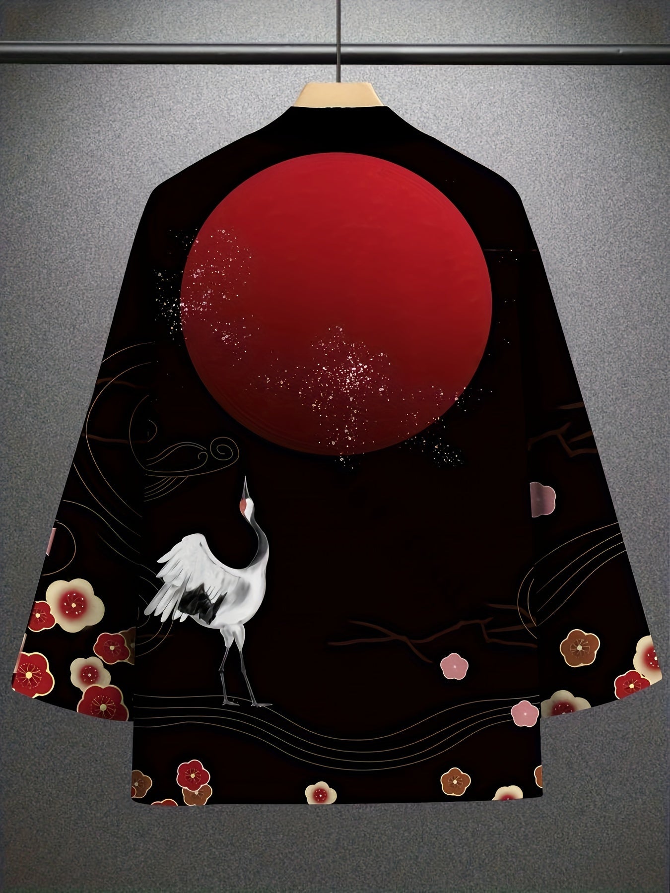 Boutique Wicks Sweat Japanese Summer Kimono Beach Shirt Cool