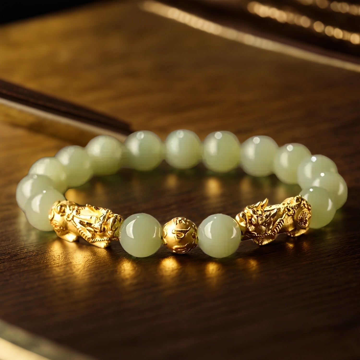 Wealth Pixiu Bracelet – Prosperity & Luck Beads, Ideal Holiday Gift