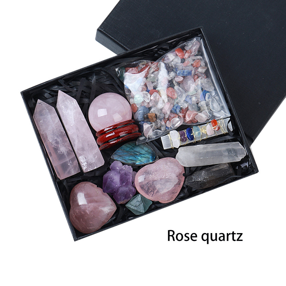Energy Crystal Ball – Mixed Crushed Stone for Balance & Focus