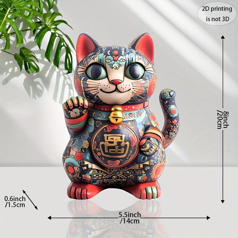 Maneki Neko Lucky Cat – Boho Style Symbol of Wealth & Fortune